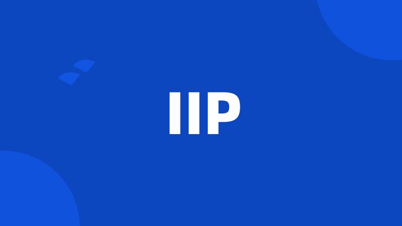 IIP