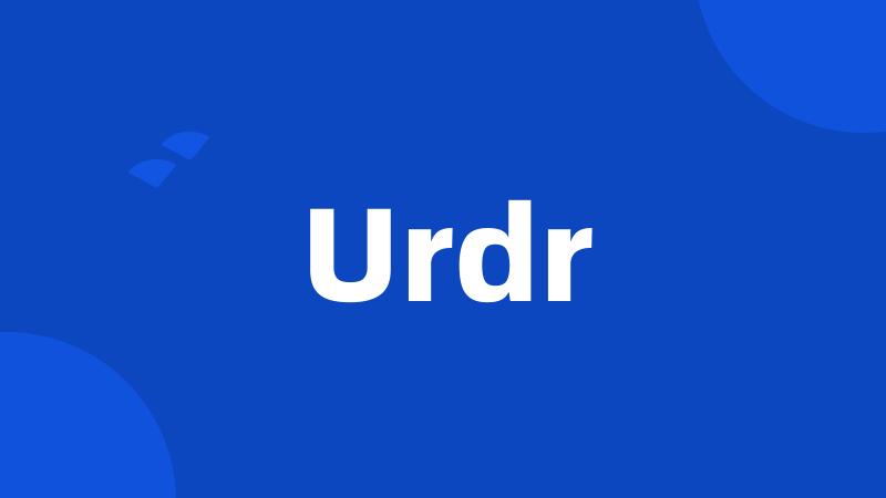 Urdr