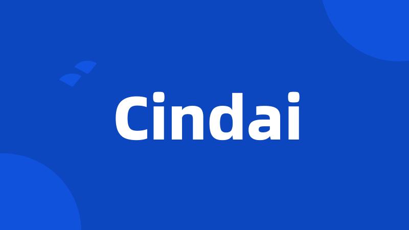 Cindai