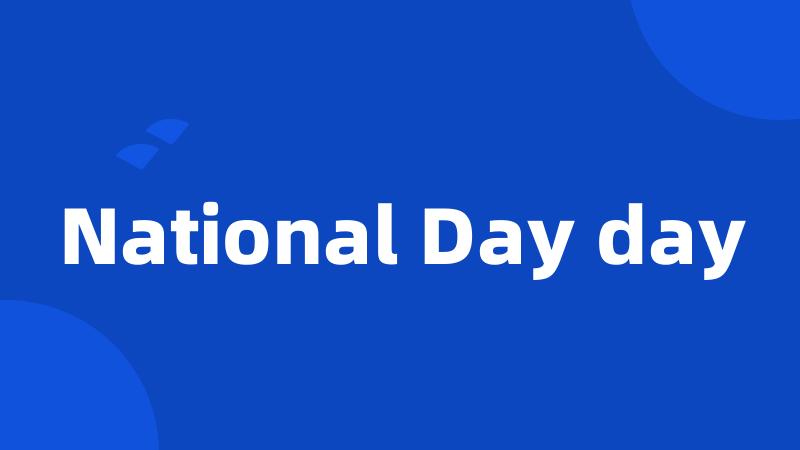 National Day day