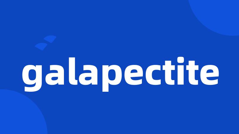 galapectite