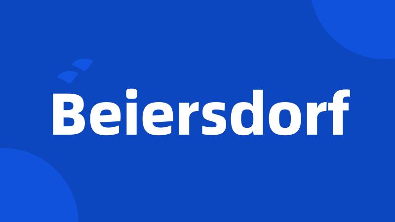 Beiersdorf