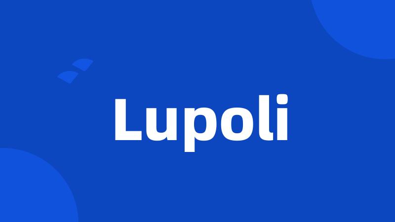 Lupoli