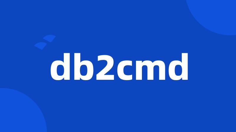 db2cmd