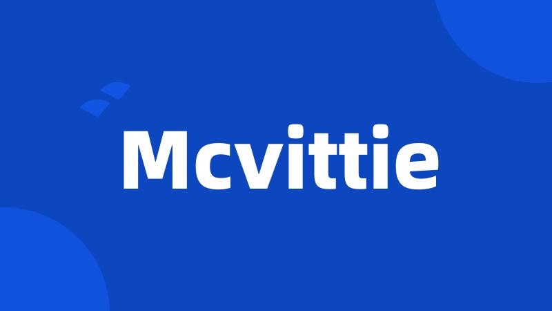 Mcvittie