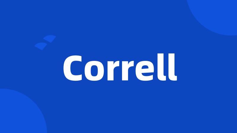 Correll