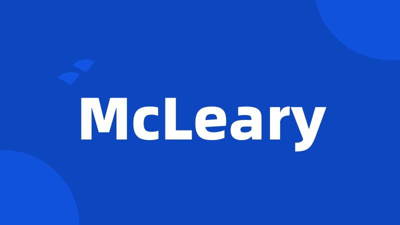 McLeary