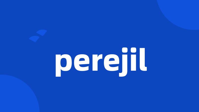 perejil