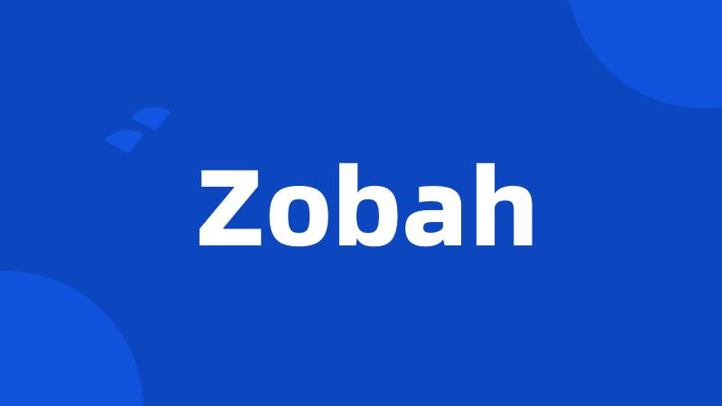 Zobah