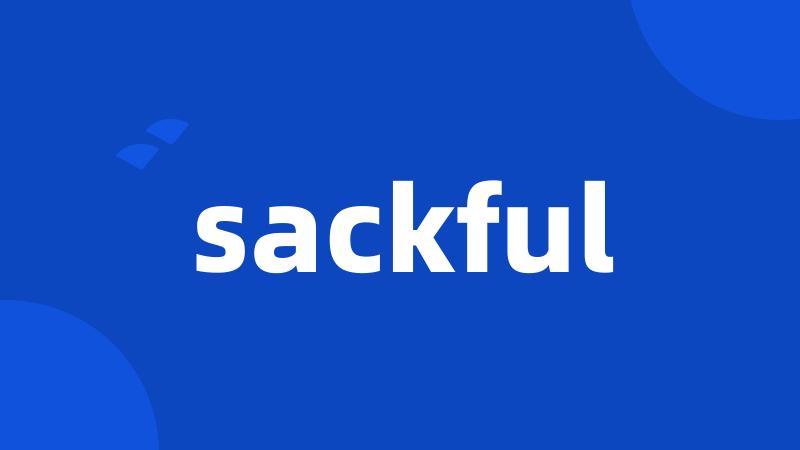 sackful