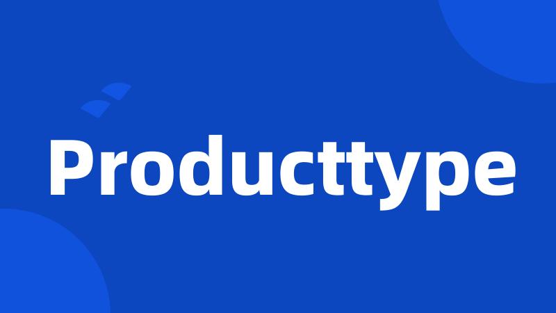 Producttype