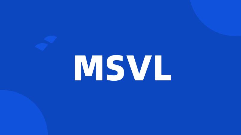 MSVL