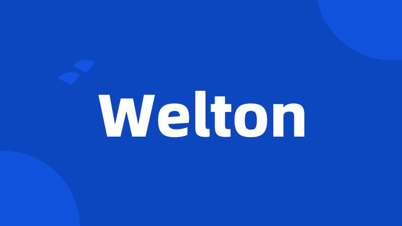 Welton