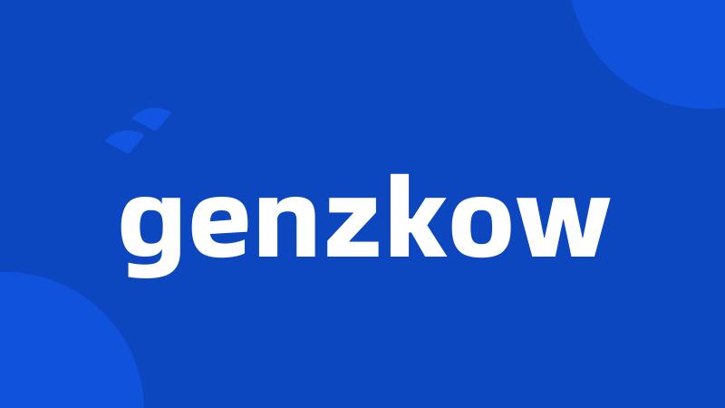 genzkow