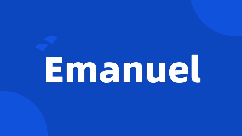 Emanuel