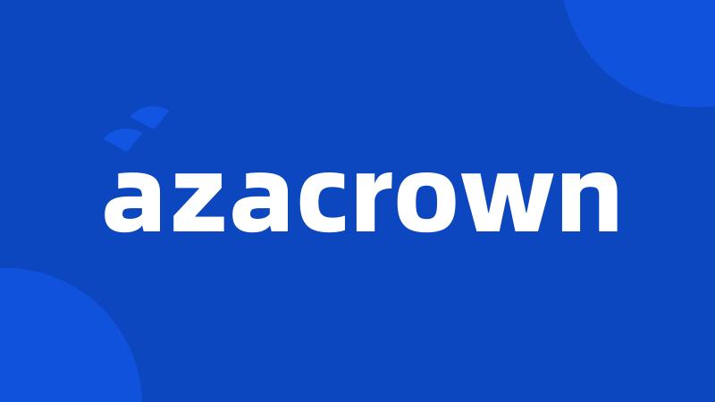 azacrown