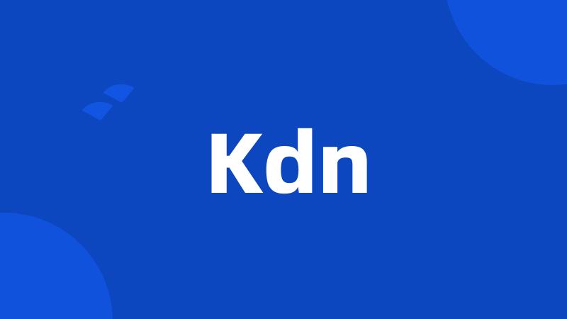 Kdn