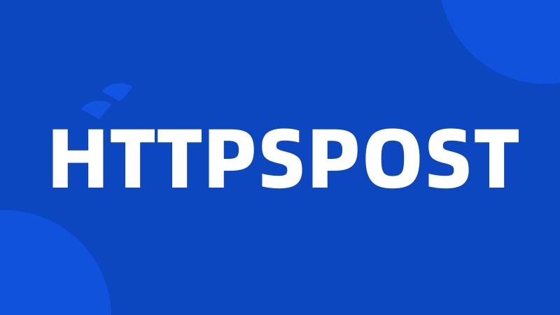 HTTPSPOST