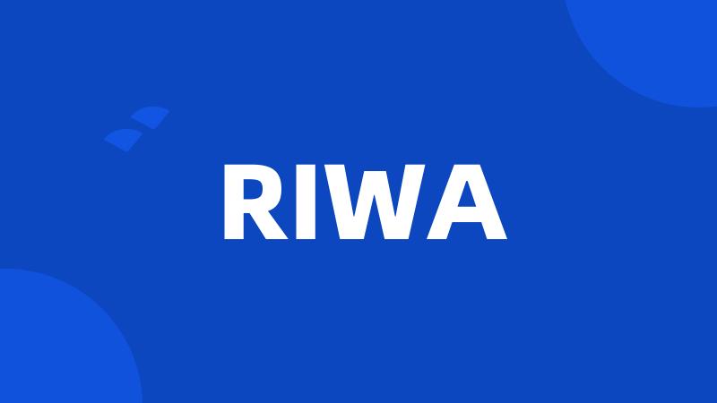 RIWA