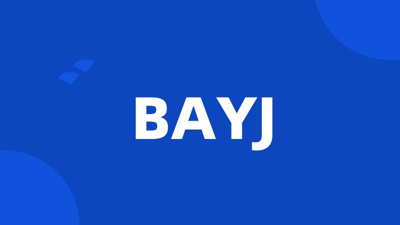 BAYJ