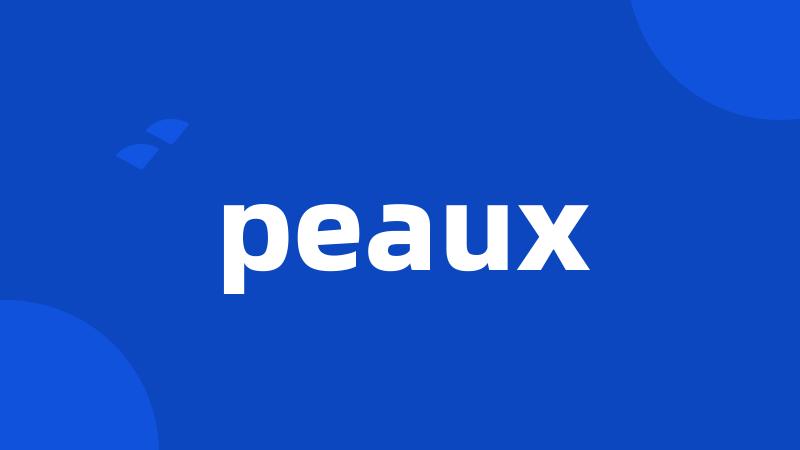 peaux