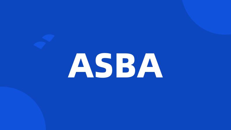 ASBA