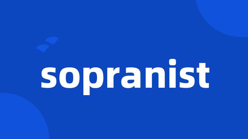 sopranist