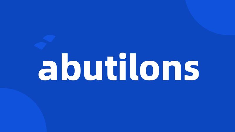 abutilons