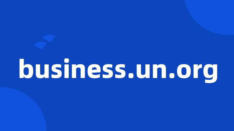 business.un.org