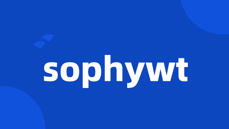 sophywt