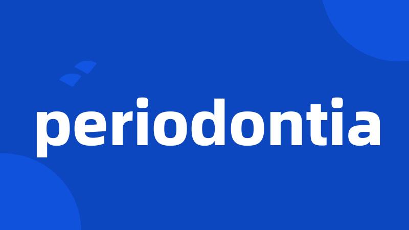 periodontia