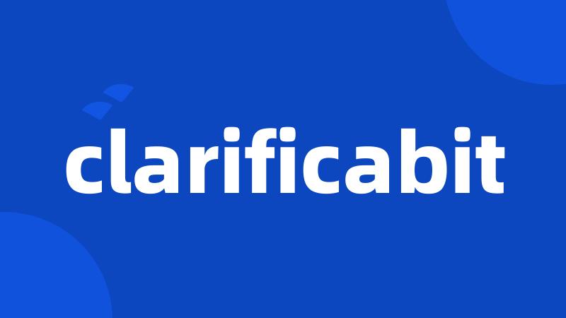 clarificabit