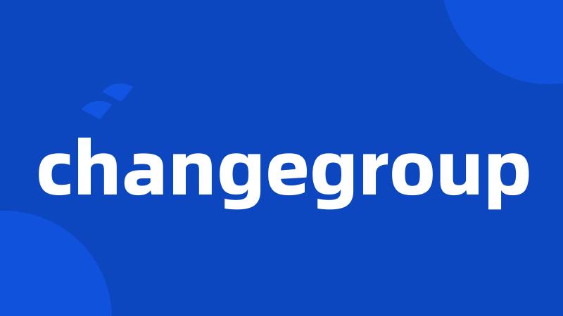 changegroup