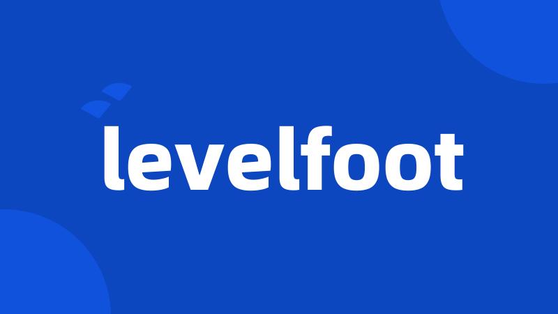 levelfoot