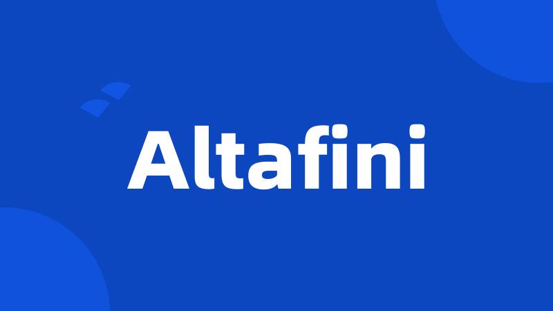 Altafini