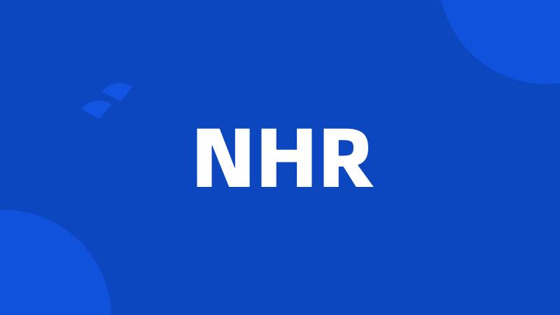 NHR