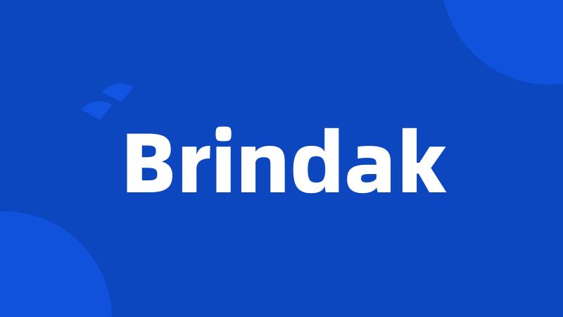 Brindak