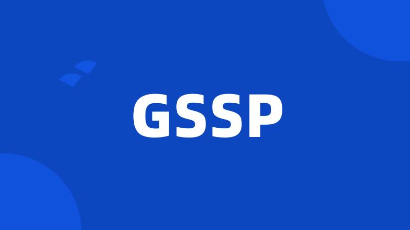 GSSP