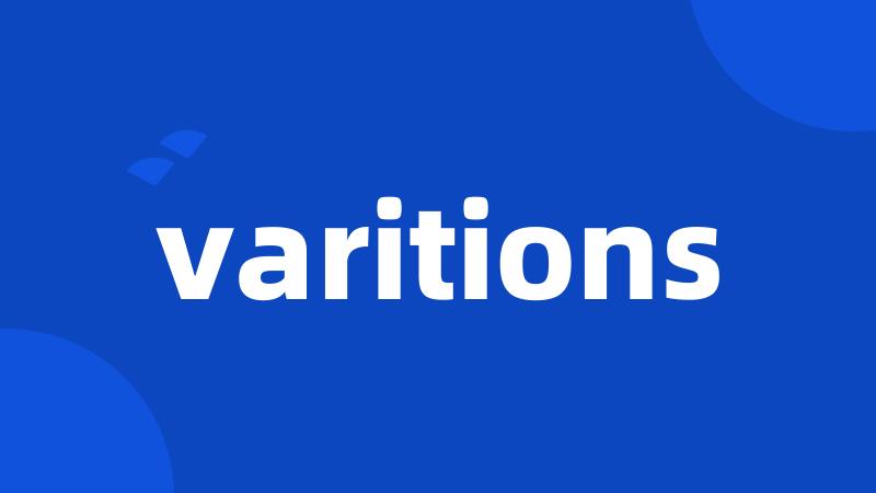 varitions