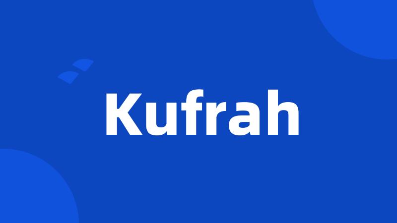 Kufrah