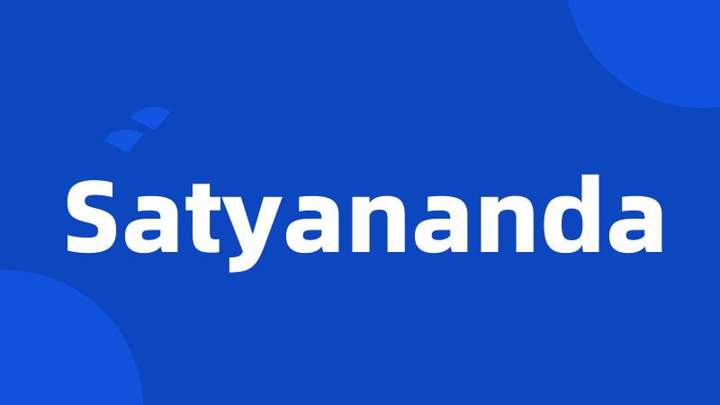 Satyananda