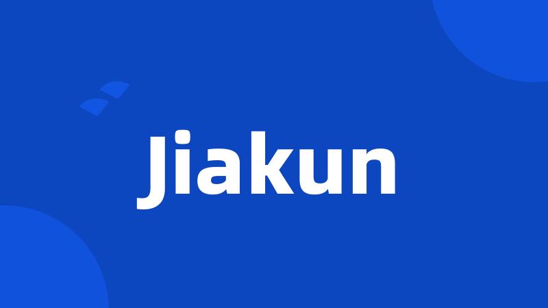 Jiakun