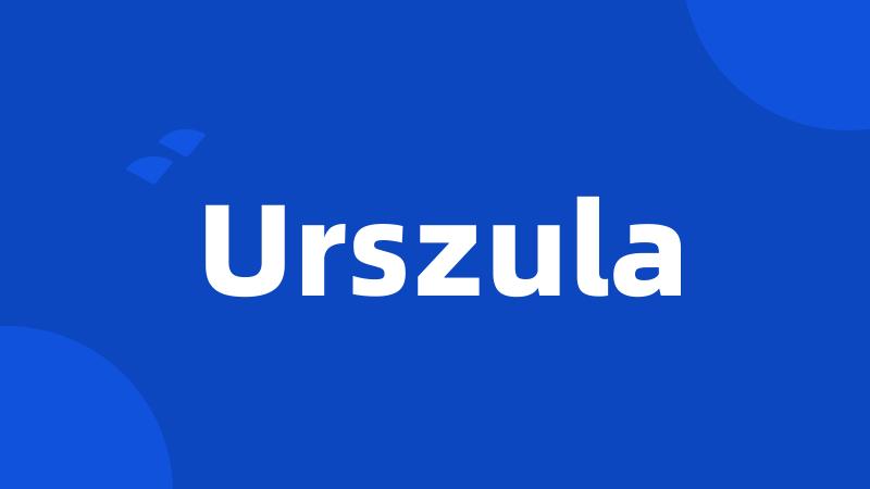 Urszula