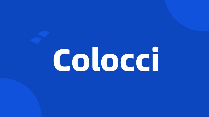 Colocci