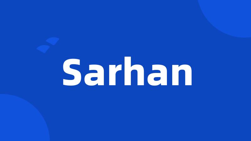 Sarhan