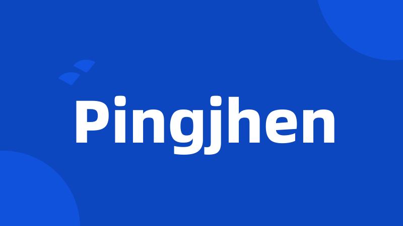 Pingjhen