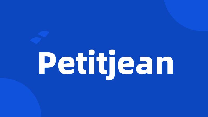 Petitjean