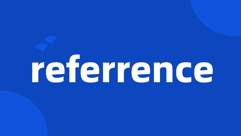 referrence