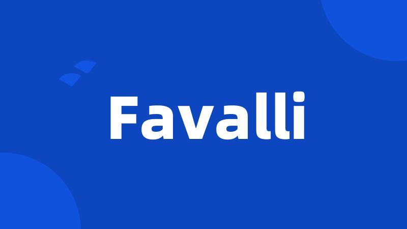 Favalli