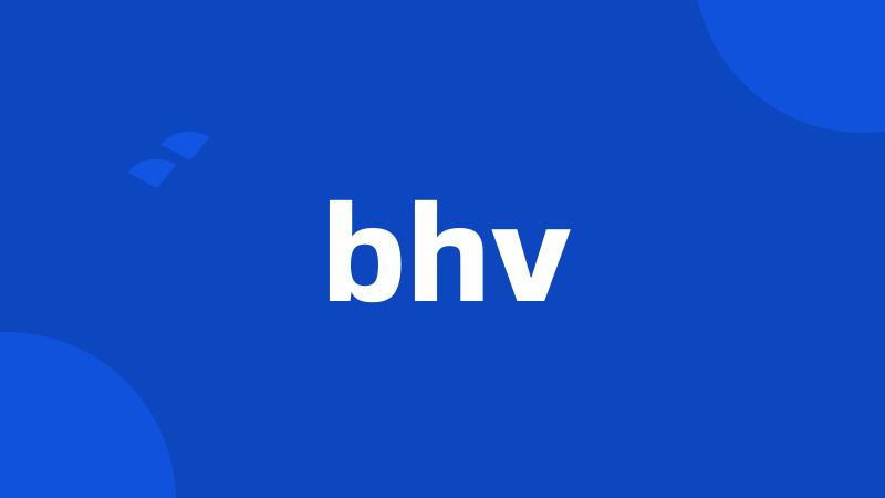 bhv